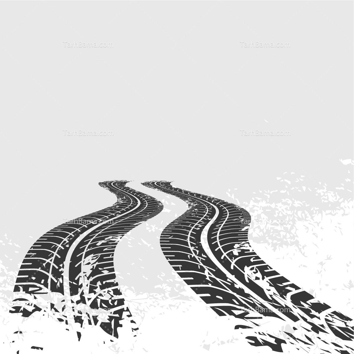 وکتور لاستیک و تایر