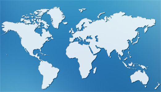 شیپ نقشه جهان برای فتوشاپ
