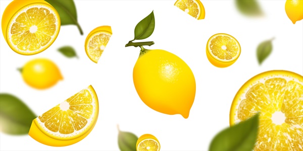 وکتور حالت  های متفاوت لیمو شیرین