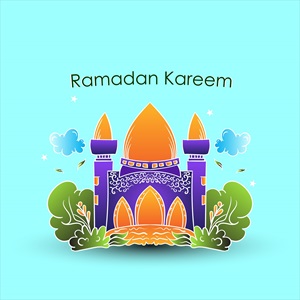 وکتور تبریک ماه رمضان