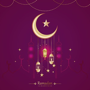 طراحی وکتور ماه رمضان