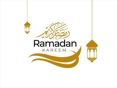 وکتور ماه رمضان لایه باز