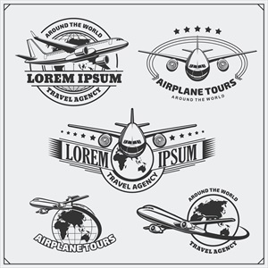 وکتور لوگوی شرکت هواپیمایی