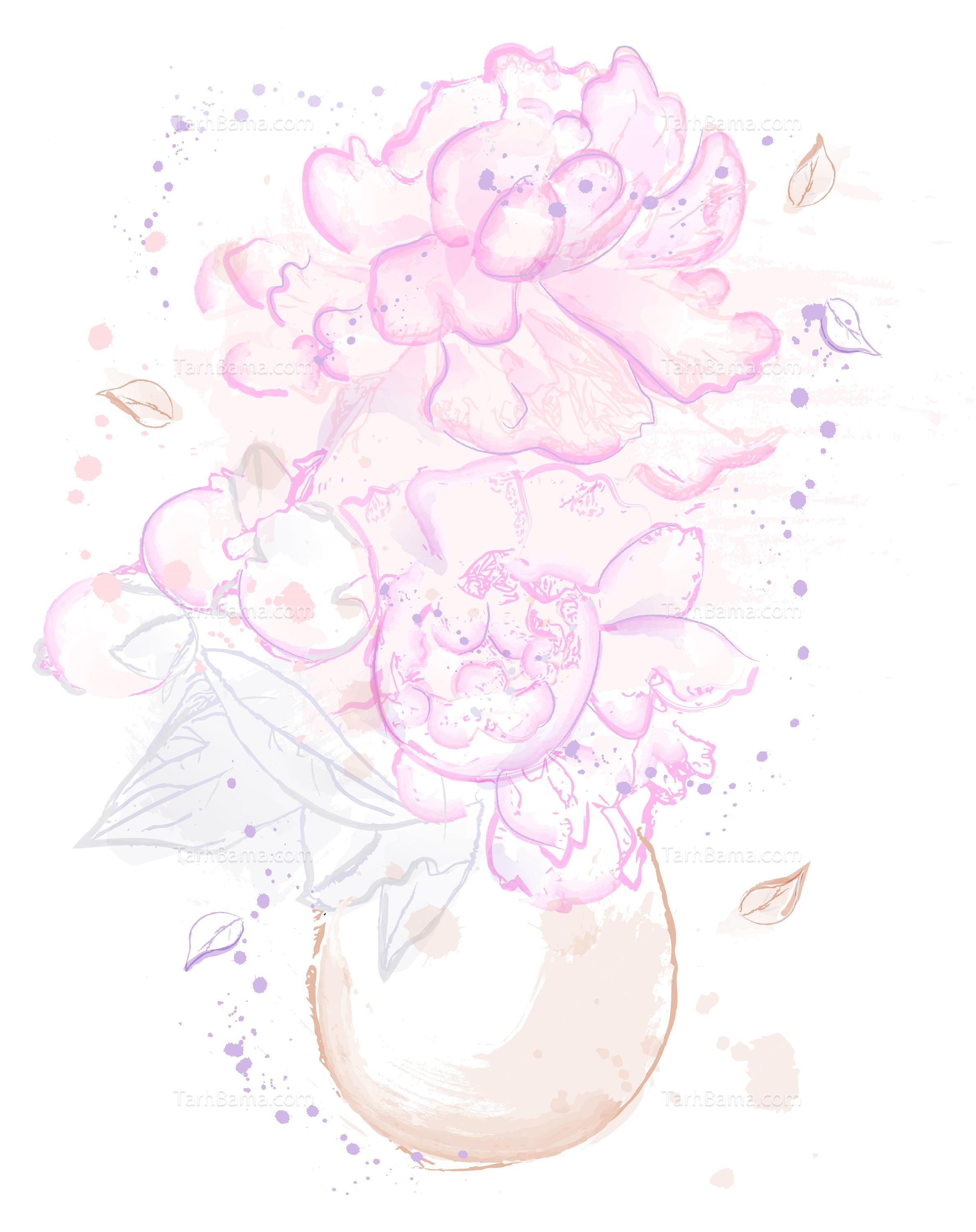 وکتور گل و گیاه