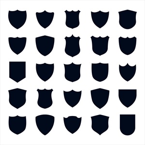 وکتور مجموعه سپر تخت مناسب برای لوگوی باشگاه فوتبال